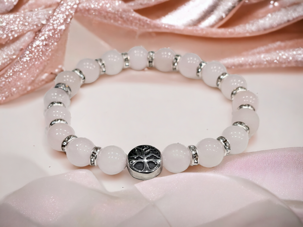 Bracelet quartz rose